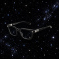 Chrome heart glasses ￼